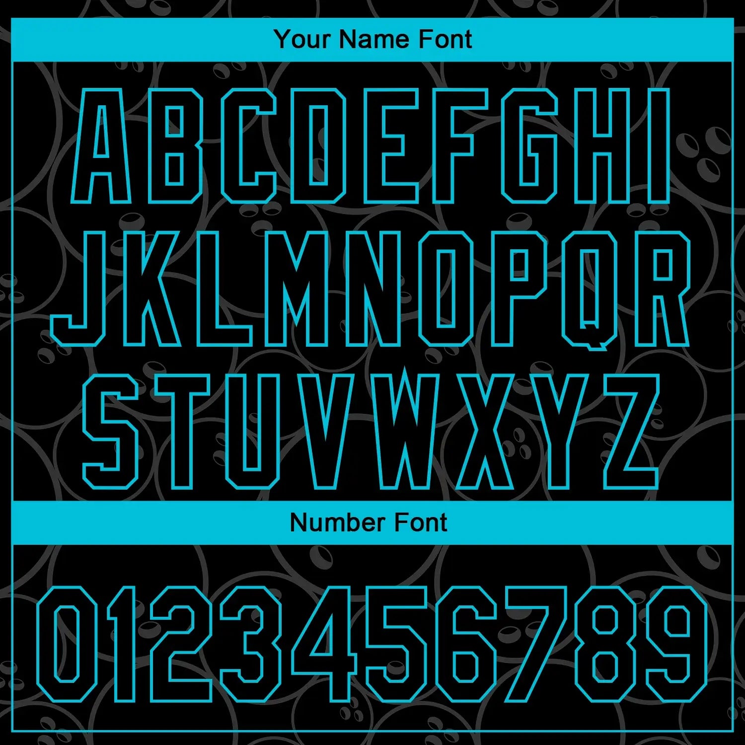 Custom Bowling Ball Pattern Baseball Jersey Black Lakes Blue Sublimation, Custom Name Number, Men Youth Unisex