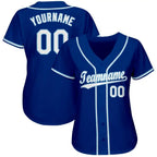 Custom Baseball Jersey Royal White Light Blue Sublimation, Custom Name Number, Men Youth Unisex