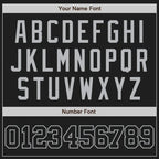 Custom 2-Button Softball Jersey Black Gray Sublimation, Custom Name Number, Women Girls Unisex Youth