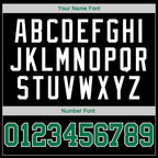 Custom Throwback Baseball Jersey Black Kelly Green White Sublimation, Custom Name Number, Men Youth Unisex
