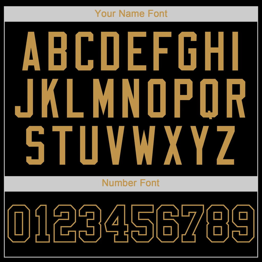 Custom Baseball Jersey Black Old Gold Sublimation, Custom Name Number, Men Youth Unisex