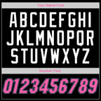 Custom Throwback Basketball Jersey Black Pink Light Blue Sublimation, Team Uniform Kit, Custom Name Number, Unisex Men Women Youth