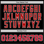 Custom Throwback Basketball Jersey Black Red White Sublimation, Team Uniform Kit, Custom Name Number, Unisex Men Women Youth