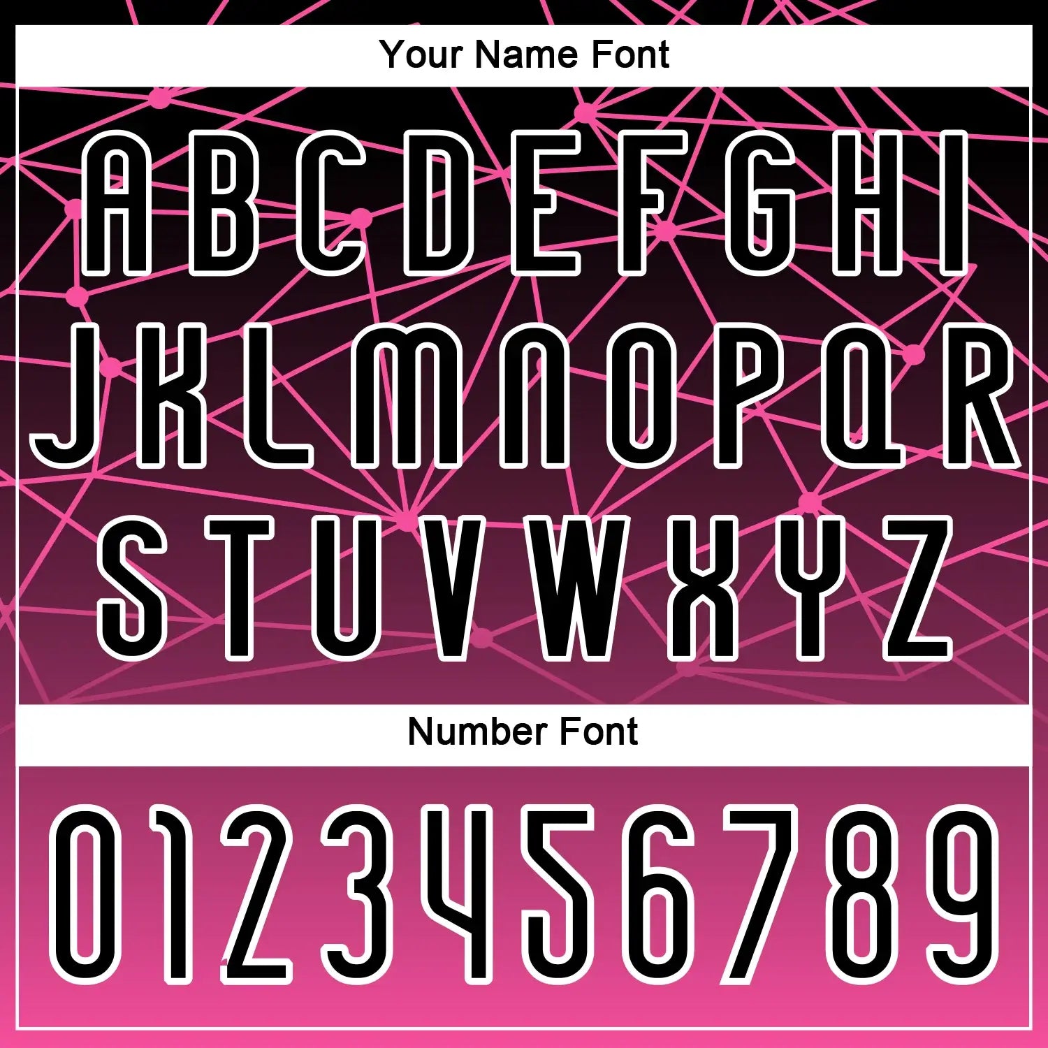 Custom Abstract Network Volleyball Jersey Pink Black White Sublimation, Custom Name Number, Women Girls Unisex Youth
