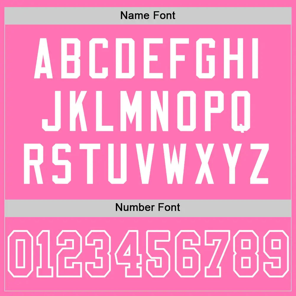 Custom Mesh Football Jersey Pink White Pro Style Sublimation, Custom Name Number, Men Youth Unisex