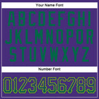 Custom Drift Fashion Baseball Jersey Purple Kelly Green Gold Sublimation, Custom Name Number, Men Youth Unisex