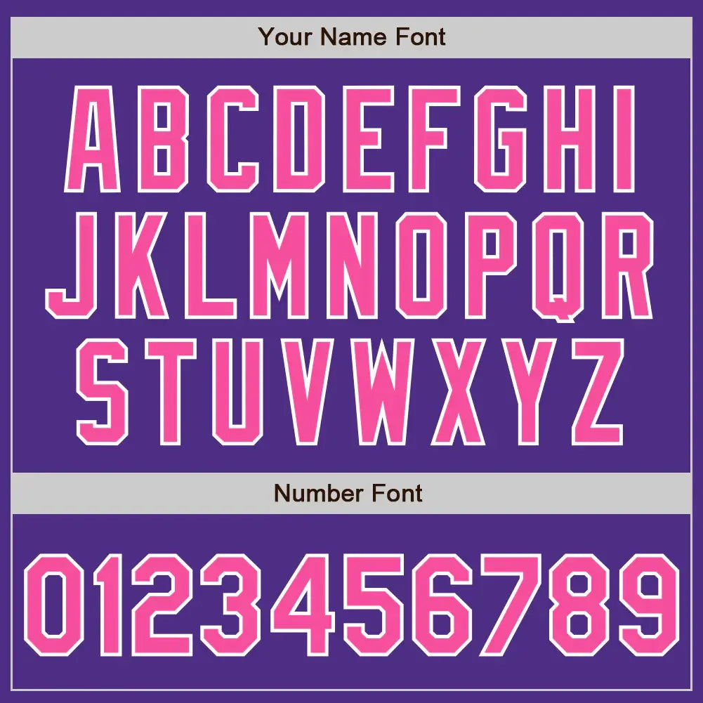 Custom 2-Button Softball Jersey Purple Pink White Sublimation, Custom Name Number, Women Girls Unisex Youth
