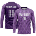 Custom Soccer Jersey Light Purple White Sublimation, Team Uniform Kit, Custom Name Number, Unisex Men Women Youth