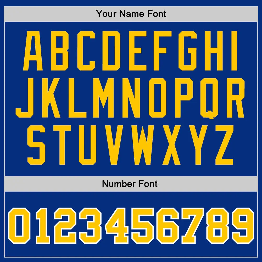 Custom Throwback Basketball Jersey Royal Gold White Sublimation, Team Uniform Kit, Custom Name Number, Unisex Men Women Youth