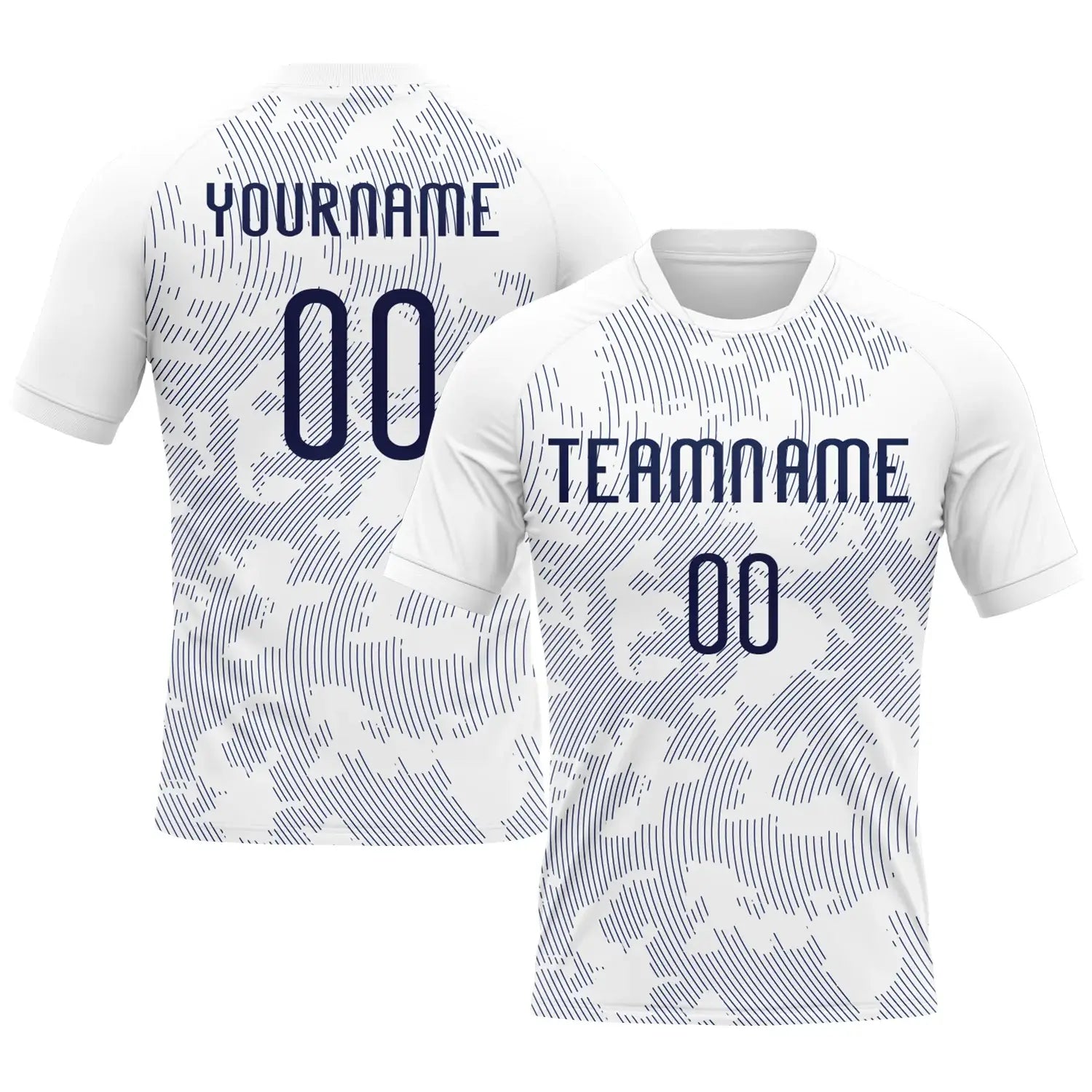 Custom Volleyball Jersey White Navy Curve Lines Sublimation, Custom Name Number, Women Girls Unisex Youth