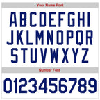 Custom Throwback Rib Knit Baseball Jersey White Royal Red Sublimation, Custom Name Number, Men Youth Unisex