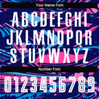Custom Soccer Jersey White Pink Sublimation, Team Uniform Kit, Custom Name Number, Unisex Men Women Girls Youth